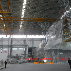 上海浦東國際機場飛機檢修庫行車安裝保養(yǎng)